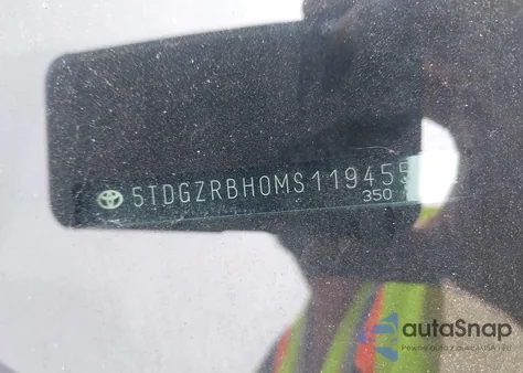 2021 Toyota Highlander Xle из США, поврежденный, VIN 5TDGZRBH0MS119455